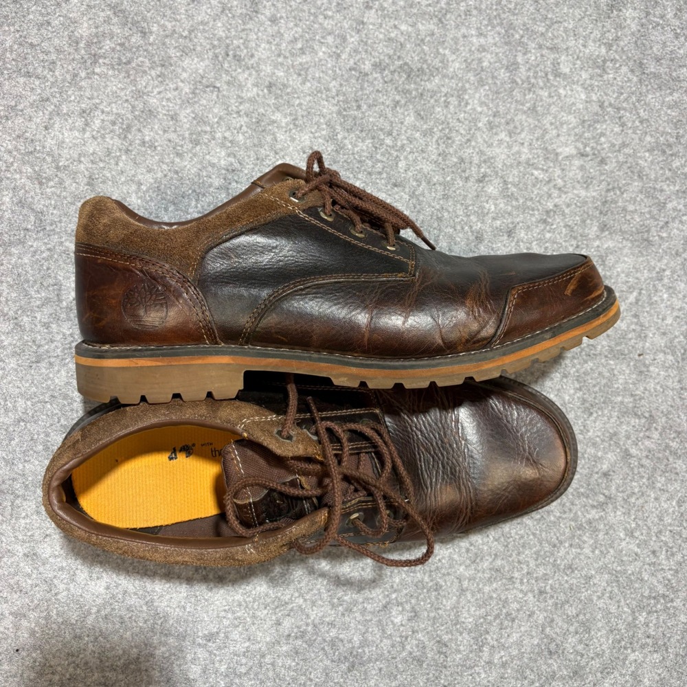 Timberland Earthkeepers Brown Leather Suede Oxford Shoes 9703A Mens 12